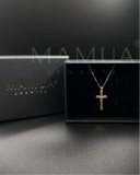 Cristo Zirconia con Cadenita 10k